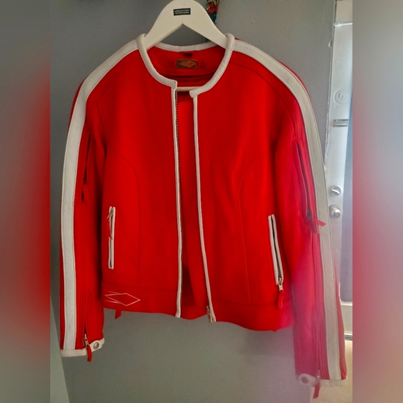 Genuine leather Motorcycle Jacket - Picture 2 of 2